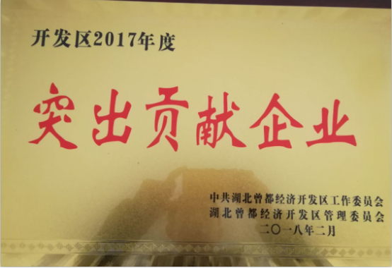 隨州億豐泵業有限公司參加曾都經濟 開發區2017年度工作總結暨2018工作動員會