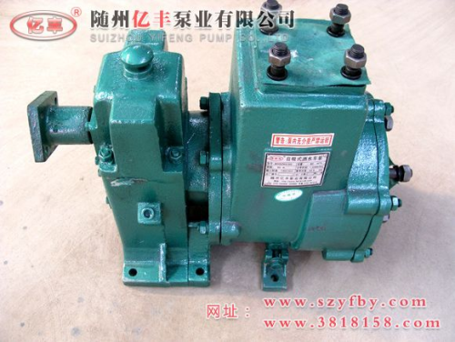 億豐泵業分析灑水車水泵的發展現狀及前景